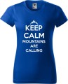 Koszulka dla miłośników gór Keep calm mountains are calling kolor chaber Aradena.pl.jpg