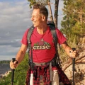 Koszulka męska w góry z nadrukiem Cześć Aradena.pl.webp