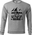 Bluza męska Góry wzywają muszę iść kolor ciemno szary Aradena.pl.jpg