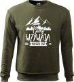 Bluza męska Góry wzywają muszę iść kolor militarny Aradena.pl.jpg