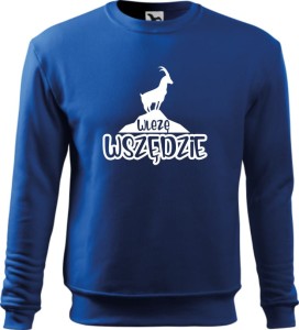 Bluza dla miłośnika gór Wlezę wszędzie