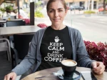 Koszulka Kawa - Keep Calm and Drink Coffy