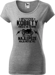Koszulka na Motor - Wszystkie Kobiety rodzą się równe