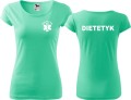 Koszulka damska Dietetyk 04 PURE kolor miętowy.jpg