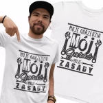 Koszulka męska - Mój Garaż Moje Zasady