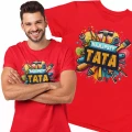 Koszulka tata mechanik najlepszy tata doskonały prezent dla mechanika
