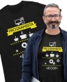 Koszulka dla programisty CODE doskonały prezent dla informatyka 100% bawełny