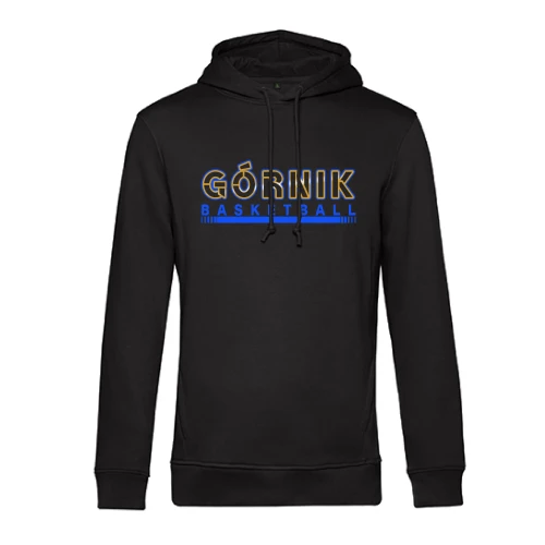 Bluza z kapturem Górnik Wałbrzych Basketball kolor czarny