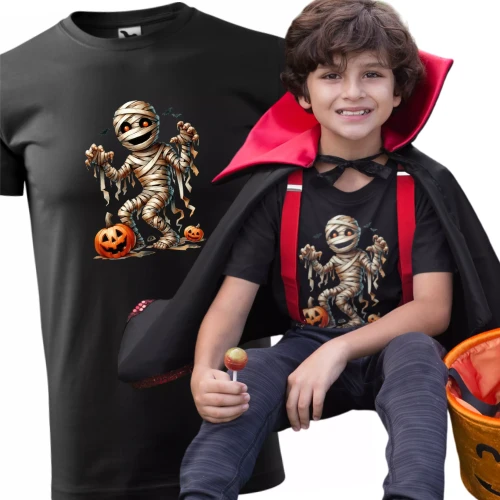 AnyConv.com__Mumia halloween koszulka dzicięca.webp