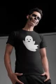 Koszulka męska t-shirt kolor czarny nadruk Duszek AlleKoszulki Halloween Koszulki z nadrukiem.jpg