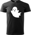 Koszulka męska t-shirt kolor czarny nadruk Duszek AlleKoszulki Halloween Koszulki z nadrukiem.jpg