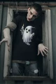 Koszulka męska t-shirt kolor czarny nadruk Duszek AlleKoszulki Halloween Koszulki z nadrukiem.jpg