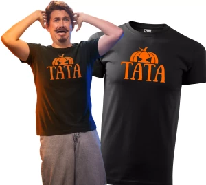 Koszulka męska Halloween Tata-Dynia  