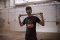 Koszulka męska t-shirt kolor czarny nadruk Dynia z kotem AlleKoszulki Halloween Koszulki z nadrukiem.jpg