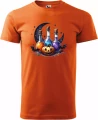 Koszulka męska t-shirt kolor pomarańczowy nadruk Eliksiry AlleKoszulki Halloween Koszulki z nadrukiem.jpg