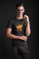 Koszulka męska t-shirt kolor czarny nadruk KOT AlleKoszulki Halloween Koszulki z nadrukiem.jpg
