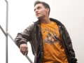 Koszulka męska t-shirt kolor pomarańczowy nadruk Magiczne Drzewo AlleKoszulki Halloween Koszulki z nadrukiem.jpg