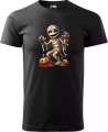 Koszulka męska t-shirt kolor czarny nadruk MUMIA AlleKoszulki Halloween Koszulki z nadrukiem.jpg