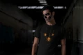 Koszulka męska t-shirt kolor czarny nadruk PAJĄKI AlleKoszulki Halloween Koszulki z nadrukiem.jpg