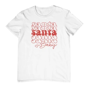 Damska Koszulka Świąteczna - SANTA BABY