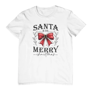 Damska Koszulka Świąteczna - SANTA & CO.