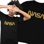 Męska koszulka NASA Napis