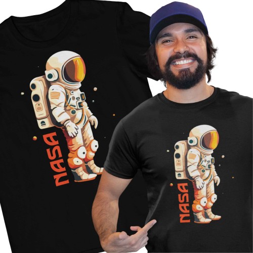Koszulka Nasa astronauta 01 męska
