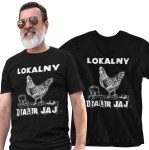 Męska Koszulka dla Rolnika - Lokalny Dealer Jaj