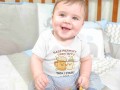 Zestaw koszulek Nasz Pierwszy Dzień Taty Beer Milk - syn białe body
