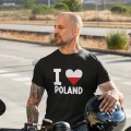 Koszulka męska z nadrukiem I Love Poland
