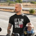 Męska koszulka z nadrukiem It's in my DNA Poland
