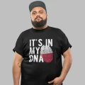 Męska koszulka z nadrukiem It's in my DNA Poland