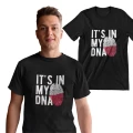 Męska koszulka z nadrukiem It's in my DNA Poland