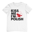 Koszulka męska Kiss me i'm Polish