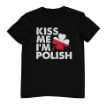 Koszulka męska Kiss me i'm Polish