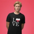 Męska koszulka z nadrukiem Polska Love