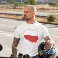 Koszulka męska z nadrukiem Polska Flaga