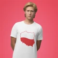 Koszulka męska z nadrukiem Polska Flaga