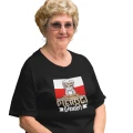 Damska koszulka z nadrukiem Pierogi dealer