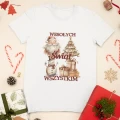 Koszulka męska z nadrukiem Wesołych Świąt Wszystkim