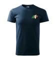 Koszulka UNISEX Alfa granat przód RIMINI 2026