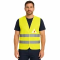 Kamizelki na stronę JHK model przód yellow