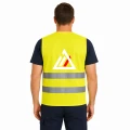 Kamizelki na stronę JHK model tył yellow