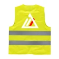 Kamizelki na stronę orange tył jhk yellow