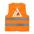 Kamizelki na stronę orange tył jhk