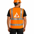 kamizelka odblaskowa orange tył model