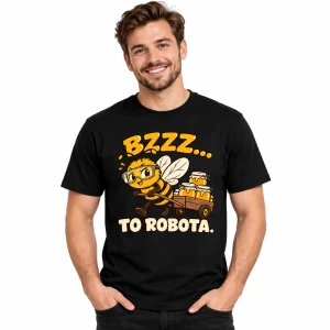 Koszulka dla pszczelarza „Bzzz... To robota”