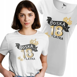 Koszulka Damska PURE Boska 18tka Korona