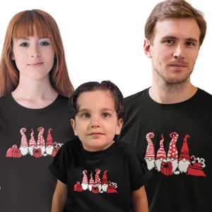 Zestaw Świąteczny 2+1 Krasnale Mama Tata Dziecko