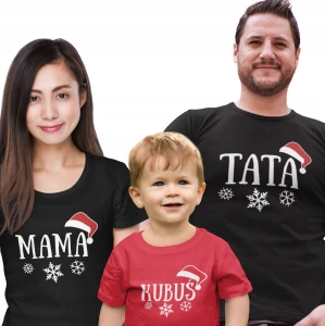 Zestaw Świąteczny 2+1 Święta 01 Mama tata imię Mama Tata Niemowlę